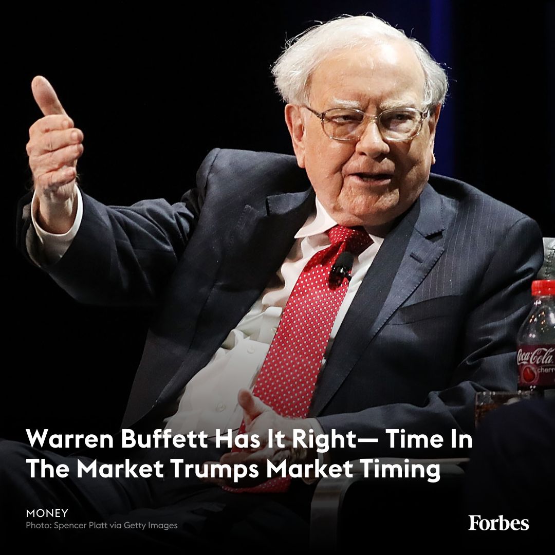 Warren Buffett famously once said, "The stock market is a mechanism for transferring wealth from the impatient to the patient." Countless examples throughout equity market history support this sentiment. trib.al/tJYzpxy