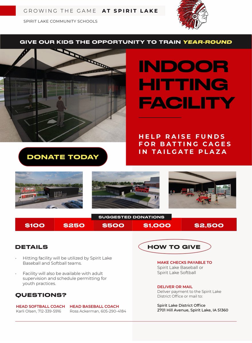 Spirit Lake Baseball tweet media