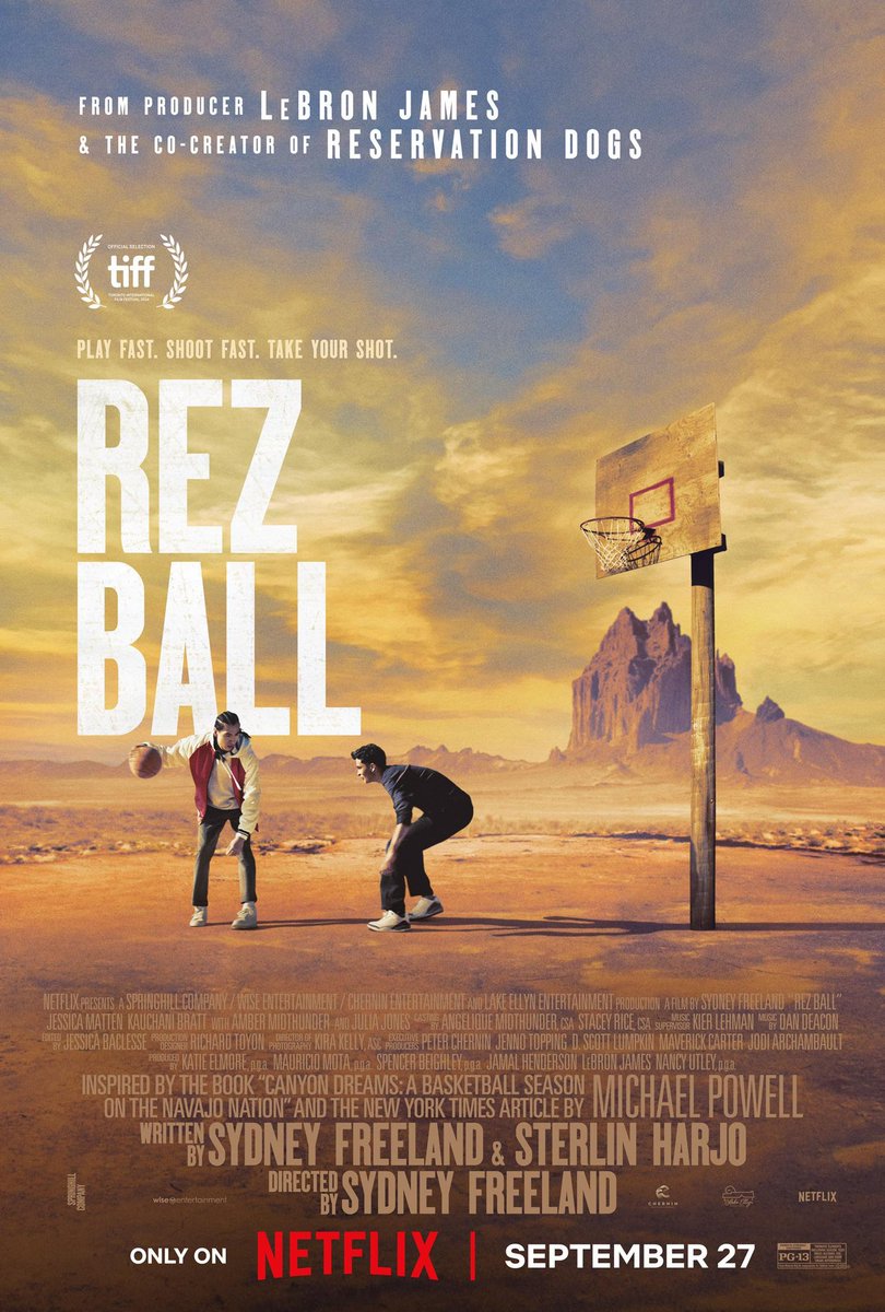 travisxthompson's tweet photo. Yoooo I was blessed with the task of making a few songs for Rez Ball on @netflix! 🪶🏀

Honored to play a small part in such a beautiful and important film. 

‘Shine’ is out everywhere and the movie is streaming now! 

https://t.co/fYOiXnwfgr https://t.co/F0JZLlC1ab