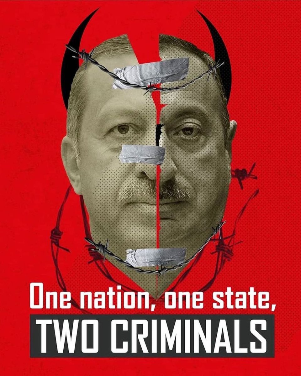 ZartonkMedia's tweet photo. One nation, one state, TWO CRIMINALS https://t.co/ANPC27JZ2u