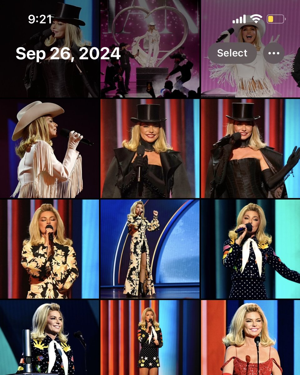 Taking pictures of the #PCCAs like it's a concert. Whose camera roll is looking like this?