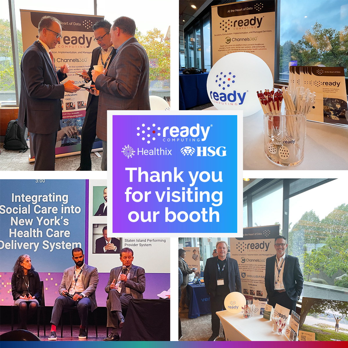 Ready Computing (@ready_computing) on Twitter photo Ready Computing is delighted with the outcome of yesterday's Innovations in Value-Based Care conference in #NYC! Thank you to @Healthix and Helgerson Solutions Group for sponsoring this unique and consequential event.
#HealthixVBC2024 #ValueBasedCare #Healthcare #SocialCare Ready Computing is delighted with the outcome of yesterday's Innovations in Value-Based Care conference in #NYC! Thank you to @Healthix and Helgerson Solutions Group for sponsoring this unique and consequential event.
#HealthixVBC2024 #ValueBasedCare #Healthcare #SocialCare