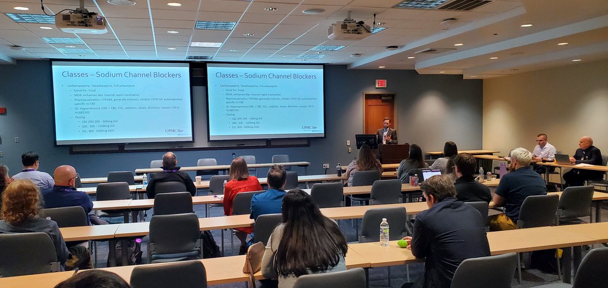 ProcircaCCN's tweet photo. π Dr. James Castellano is now discussing "Antiseizure Medications" at #EEG2024! With a long history at UPMC Procirca, heβs always been a champion for EEG & IONM technologists. #Epilepsy #CME #Neurodiagnostics #UPMC #Procirca https://t.co/rIZGxav4ea