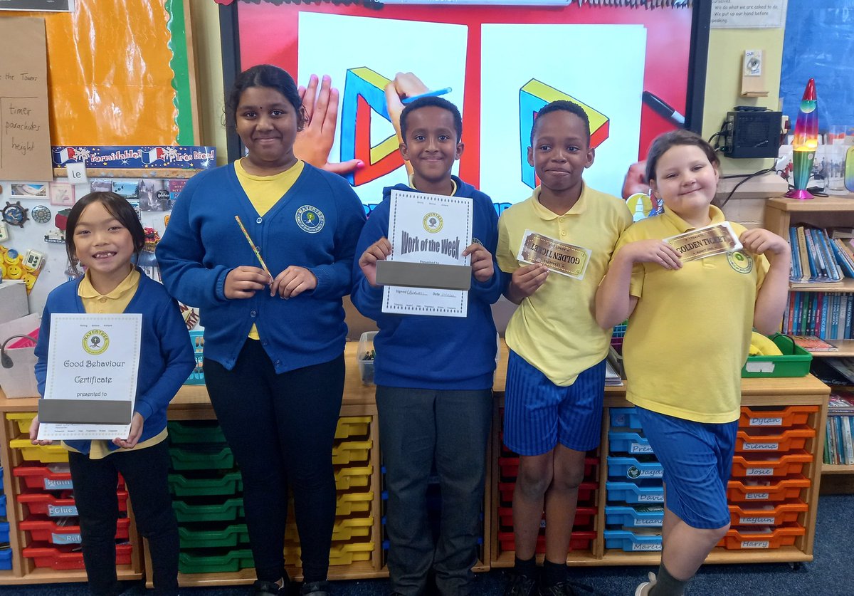 WavertreeCE's tweet photo. Congratulations to these Year 5 children for their awards in Friday's praise assembly and for their certificates for their @Studyladder online homework. 👏👏👏 https://t.co/nUUIFe1HNY