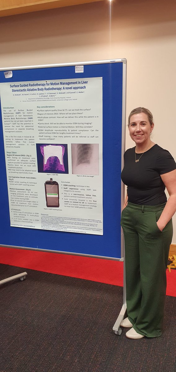 Orla McKivitt (Cashman) (@orlacashman) on Twitter photo Great day at the ASM with our poster showing <a href="/CUH_Cork/">Cork University Hospitals</a> success implementing liver SABR with SGRT as a motion management tool👐<a href="/keatinc/">Claire Keating</a> <a href="/aislingbarryro/">Aisling Barry</a> #liversabr Great day at the ASM with our poster showing <a href="/CUH_Cork/">Cork University Hospitals</a> success implementing liver SABR with SGRT as a motion management tool👐<a href="/keatinc/">Claire Keating</a> <a href="/aislingbarryro/">Aisling Barry</a> #liversabr