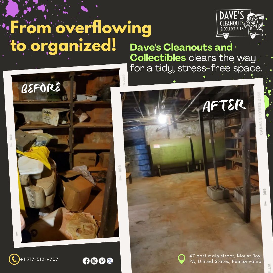 DaveCleanout's tweet photo. Visit Us: 47 East Main Street, Mount Joy, PA, United States, Pennsylvania

#daves #cleanouts #collectibles #vintage #retro #cleanouts #organizeyourspace #stressfreeliving #declutter #tidyhome #saturdaymood https://t.co/CjlCORUOFf