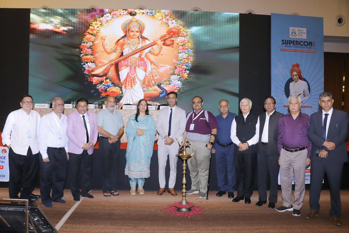 DrSameerBhati's tweet image. Had a great experience participating in SUPERCON 2024, the Annual Conference by #MCDH! Met amazing doctors and gained valuable insights from the presentations. 

#SUPERCON2024 #MedicalConference #DrSameerBhati #KnowledgeSharing #HealthcareProfessionals #MataChananDeviHospital