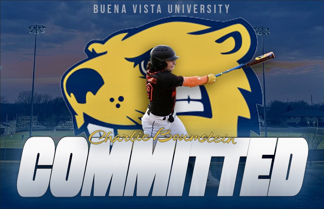 Charlie Boumstein (@cboumstein) on Twitter photo I’m excited to announce my commitment to Buena Vista University to continue my academic and baseball career. Thank you to my coaches, teammates, and especially my family for their support! <a href="/BVU_Baseball/">BVU Baseball</a> <a href="/baseball348/">Fort Calhoun Baseball</a> I’m excited to announce my commitment to Buena Vista University to continue my academic and baseball career. Thank you to my coaches, teammates, and especially my family for their support! <a href="/BVU_Baseball/">BVU Baseball</a> <a href="/baseball348/">Fort Calhoun Baseball</a>