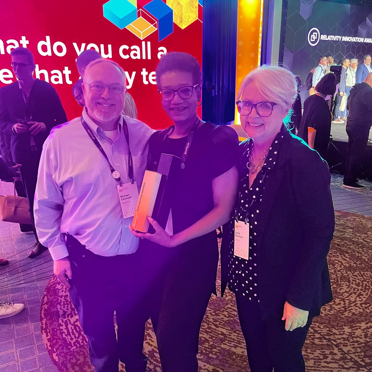 HaystackID's tweet photo. π That's a wrap for this year's #RelativityFest. The @HaystackID team enjoyed connecting with our industry peers on the changes happening in #LegalTech from #GenAI to #DataPrivacy and more.
Until next time, Relativity Fest!
#eDiscovery https://t.co/qdtyAQbsTS