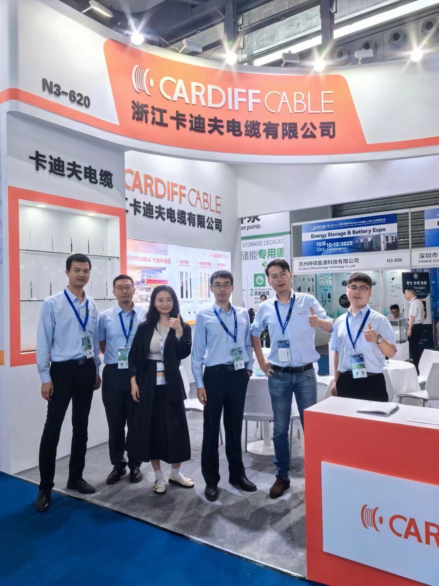 harriet6386's tweet image. 🎉 Thrilled to announce my participation in our company's exhibition! 💥
📌 Exhibition Name: 2024 SNEC Energy Storage Exhibition. Booth Number: N3-620.
If you're keen on cable-related products or in search of top-notch cables, feel free to reach out! 💬 #CableExpo