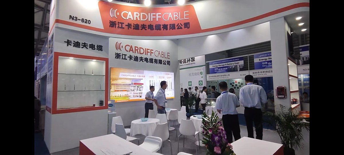 harriet6386's tweet image. 🎉 Thrilled to announce my participation in our company's exhibition! 💥
📌 Exhibition Name: 2024 SNEC Energy Storage Exhibition. Booth Number: N3-620.
If you're keen on cable-related products or in search of top-notch cables, feel free to reach out! 💬 #CableExpo