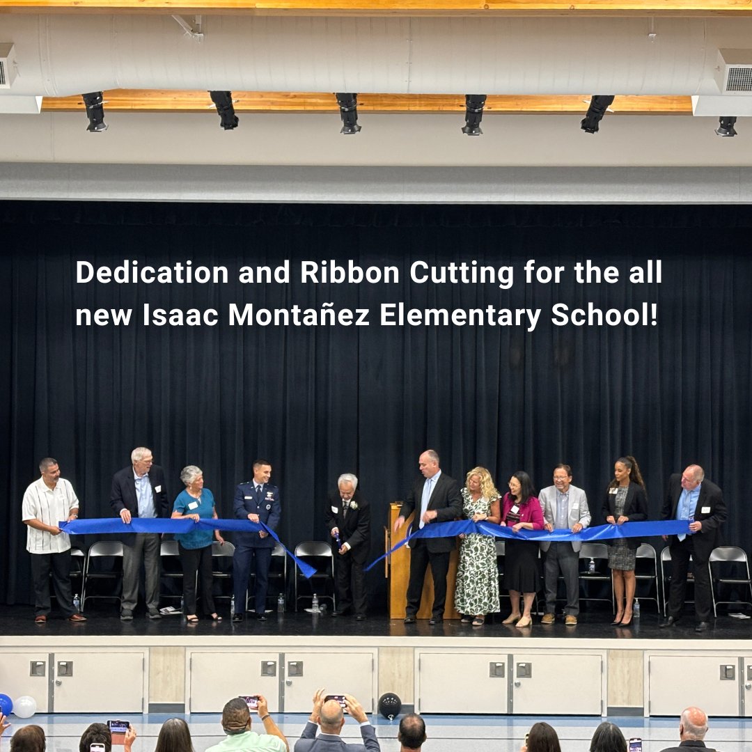 OveraaConstruct's tweet image. Overaa was honored to attend Brentwood USD’s dedication ceremony for the new Isaac Montañez Elementary School. Designed &amp;amp; built by Overaa / @multistudio_  + Cumming Group team, the new school stands as a testament to Mr. Montañez&apos;s 30+ years legacy with the District.
@deatonbusd