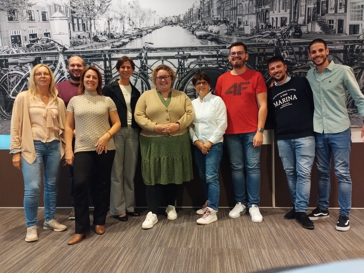 EAUNurses's tweet photo. EAUN Board a productive face-to-face meeting in Amsterdam today 📍!

Intense discussions 💡 and great progress 💼—feeling inspired for what’s ahead! 🚀 
#EAUN #Teamwork
#nurses 
#Urology https://t.co/Bt3a59VUfP