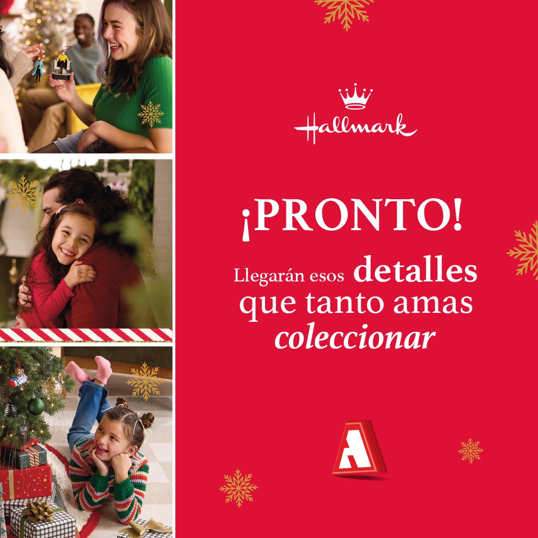 Se acerca el momento de revelar todas la bellezas que trae Hallmark, para estas fechas tan especiales 🎄

¿Están list@s? ¿Qué personajes están esperando?
