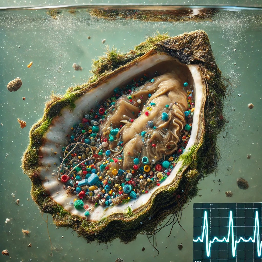 Adverse effects of #microplastic leachates on the heart rate of the #oyster M. gigas! 🌊💔🦪

Free access to the paper here: shorturl.at/riwWN

<a href="/CienciasDoMar/">CCMAR - Centro de Ciências do Mar</a> <a href="/CNRS_HdF/">CNRS Hauts-de-France</a> 
<a href="/LOG_labo/">Laboratoire d’Océanologie et de Géosciences</a> <a href="/fst_univlille/">fst_univlille</a> <a href="/rechercheUlille/">Recherche - Université de Lille</a> <a href="/UMR_BOREA/">Laboratoire BOREA</a> #biodiversity #plasticpollution