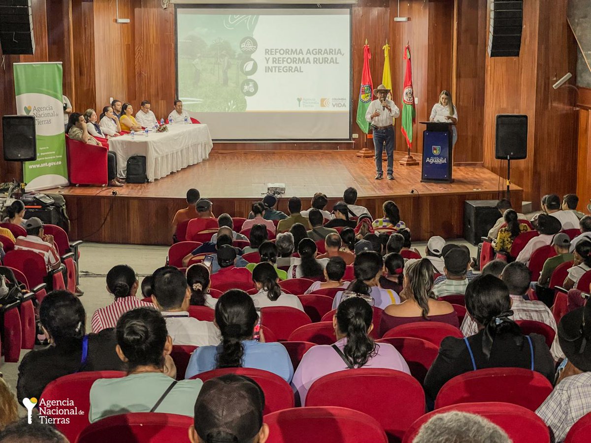 Agencia Nacional de Tierras tweet media