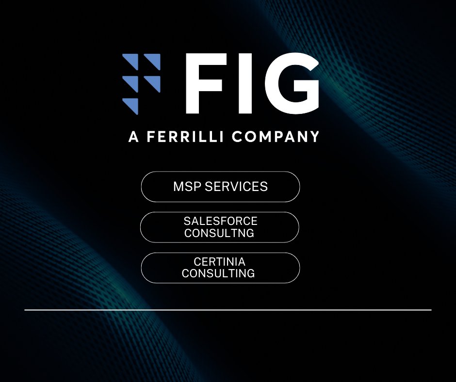 TheFIGsolutions's tweet image. Fig Solutions: Your trusted partner for MSP, Certinia Consulting, and Salesforce Consulting. Let us help your business thrive with our expert services #FigSolutions #SalesForce #MSP #Certinia