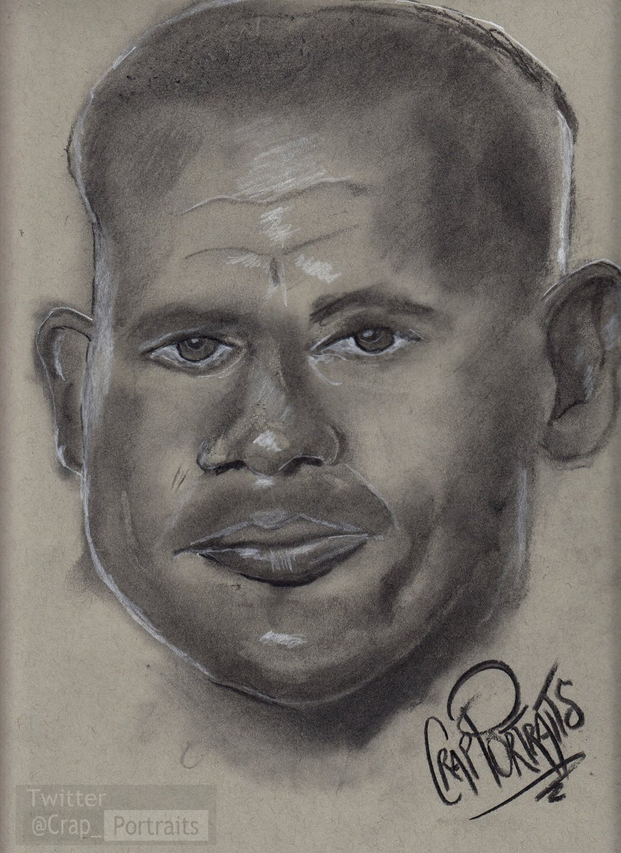 Crap_Portraits's tweet photo. Here's your weekend kicked off with an awesome portrait you probably won't recognise.
Slap on your guessing googles and prepare an old fashioned.🍹
Still, I think it has some passing resemblance so im setting the reveal threshold at 82 likes. https://t.co/adfXnP5BGg