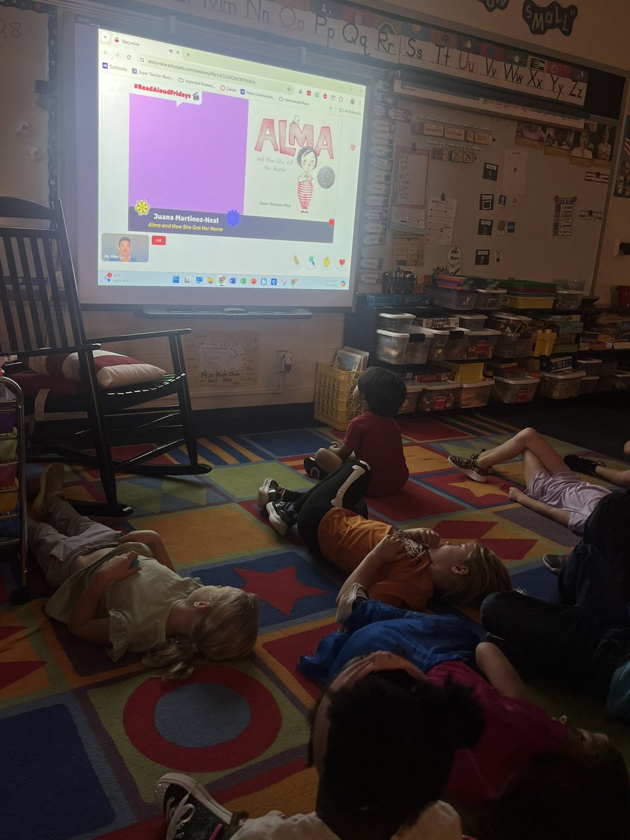 Live Read Alouds are what we needed on this rainy Friday! Thank you <a href="/ScholasticEdu/">Scholastic Teachers</a>!! 📚📖 @woertherlibrary