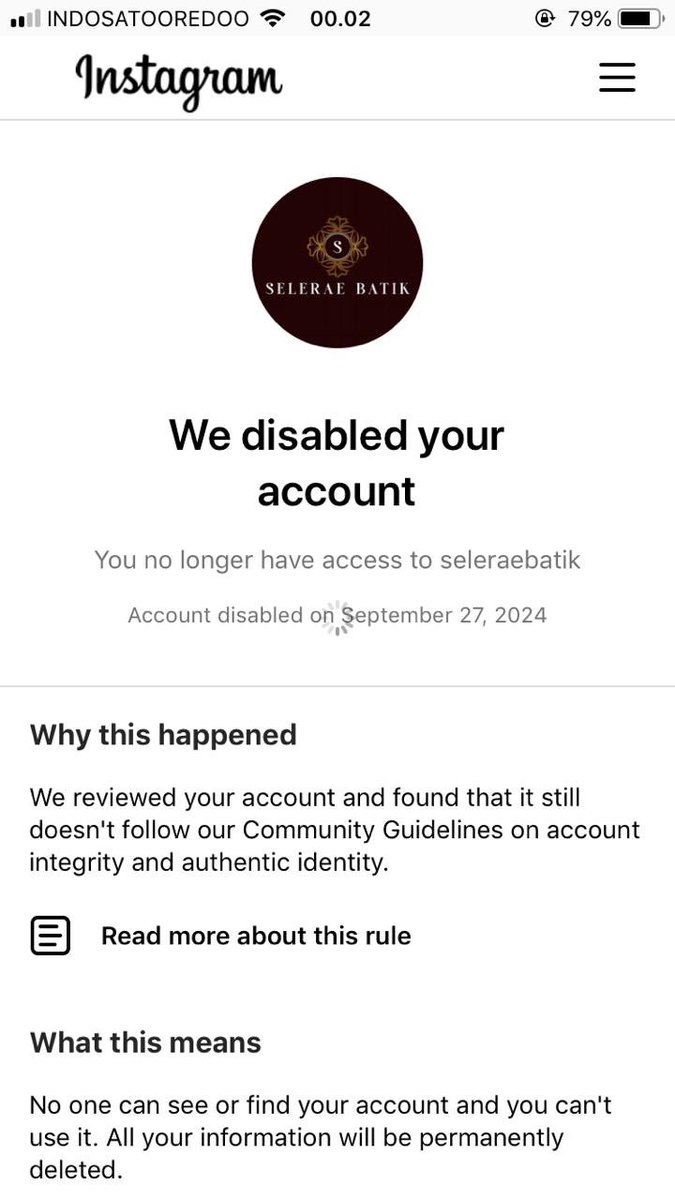 jerrydragonn's tweet photo. ada yang ngerti cara atasin akun instagram kena disabled ? 

baru mau jualan ada aja akun instagram ke disabled

@instagram solusinya gimana ya biar balik akunnya😭, udah coba ke help center belum juga menemukan titik terang😭 https://t.co/MR21RBcV8h