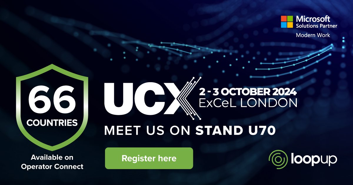 Come to Booth U70 to learn how Operator Connect can help you simplify the transition to cloud telephony even in the most remote corners on the world. Global calling at local costs. Register here: ucx-london-2024.reg.buzz/?exhibitor-inv… #ucexpo #teams #cloudtelephony #operatorconnect