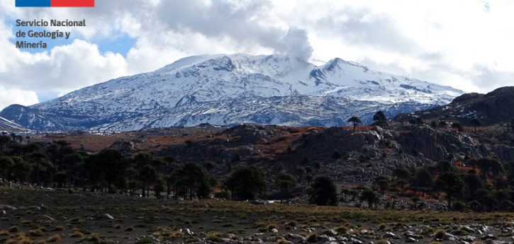 #Monitoreo |nuestras estaciones registraron hoy en el 🌋#Copahue, región Biobío, mayor columna de gases y reducción en condiciones del lago alojado en el cráter, sugieren un aumento en temperatura al interior del sistema volcánico a niveles superficiales rnvv.sernageomin.cl/rnvv/TI_Santia…
