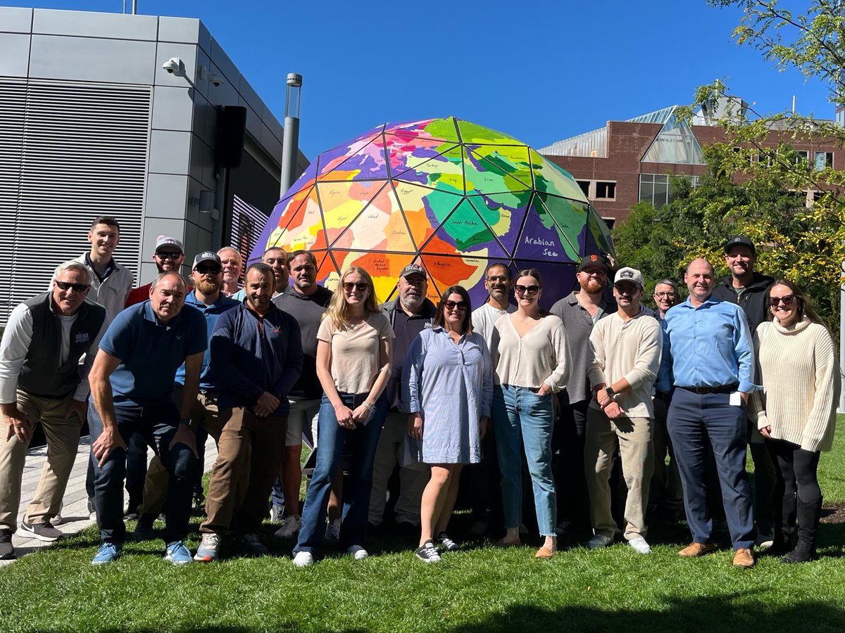 Sphere today, lawn tomorrow! <a href="/SienaConst/">Siena Construction</a>'s office team took a Friday field trip to visit our #geodesicsphere #cameraobscura exhibit at the <a href="/kendallnow/">Kendall Square Association</a> lawn! We’re excited to welcome you this weekend as part of <a href="/cambscifest/">Cambridge Science Carnival</a> carnival. Stop on by, you’ll be spherely glad you did.