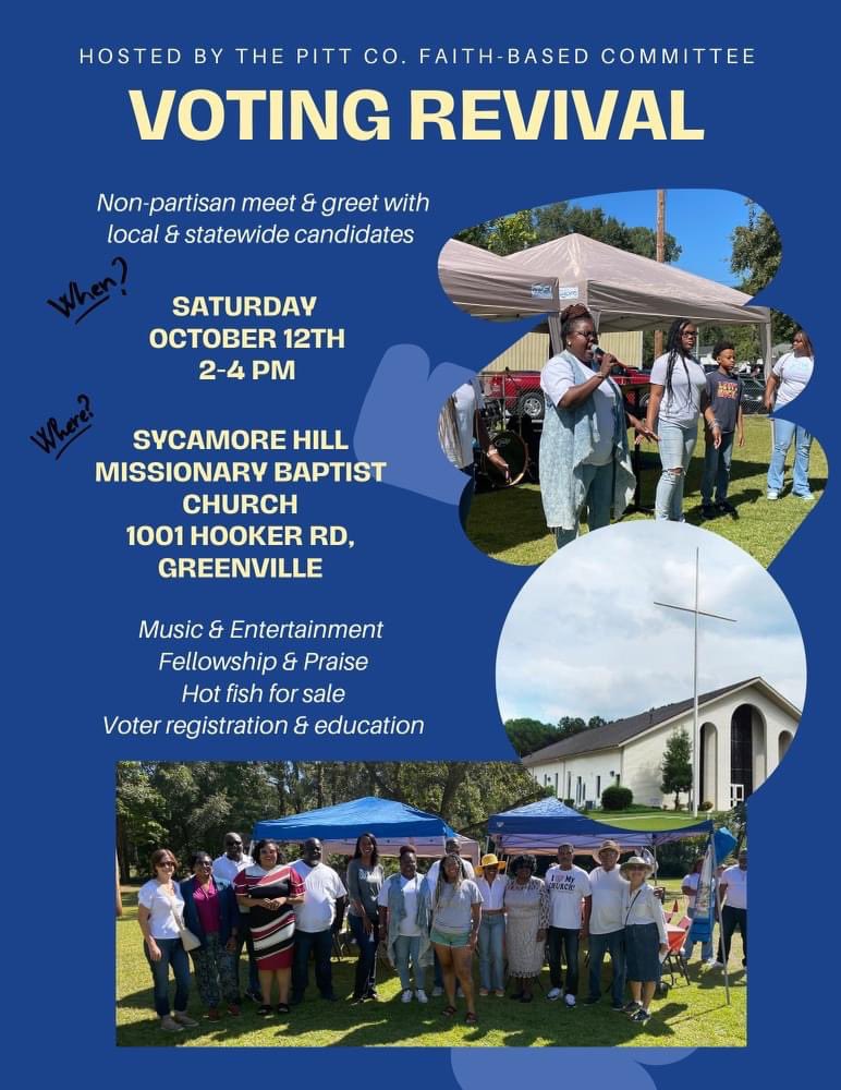 Pitt County Democratic Party tweet media