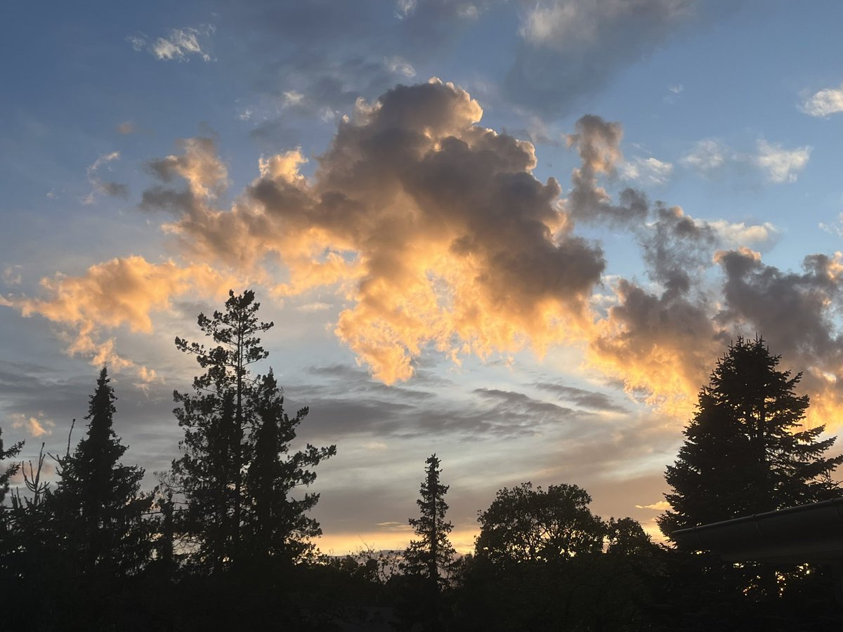 Tinawithyou20's tweet photo. Schöner Abendhimmel, wünsche Euch eine gute Nacht, Ihr Lieben. 😴
#berlin #realcolors #nofilter https://t.co/OlTZYJzpnM