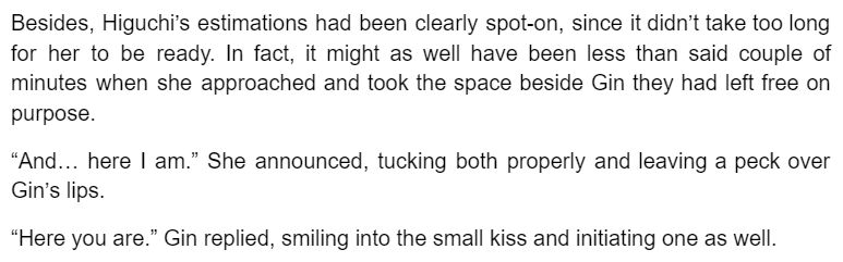 for #higuginweek2024's day 6: sleepover + sickfic
#bsd #higugin