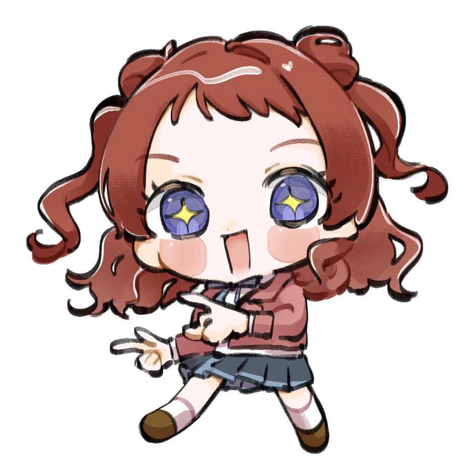 「髪色むずかしい 」|もふくのイラスト