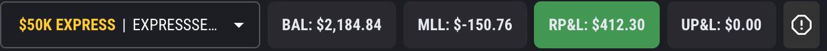 GangChopstick's tweet photo. Funded account update, was $50 away at one point from blowing the account -$1660... Came out the mud and +$2000, just the start $ES $NQ ✅ https://t.co/pz3IMt9rqP