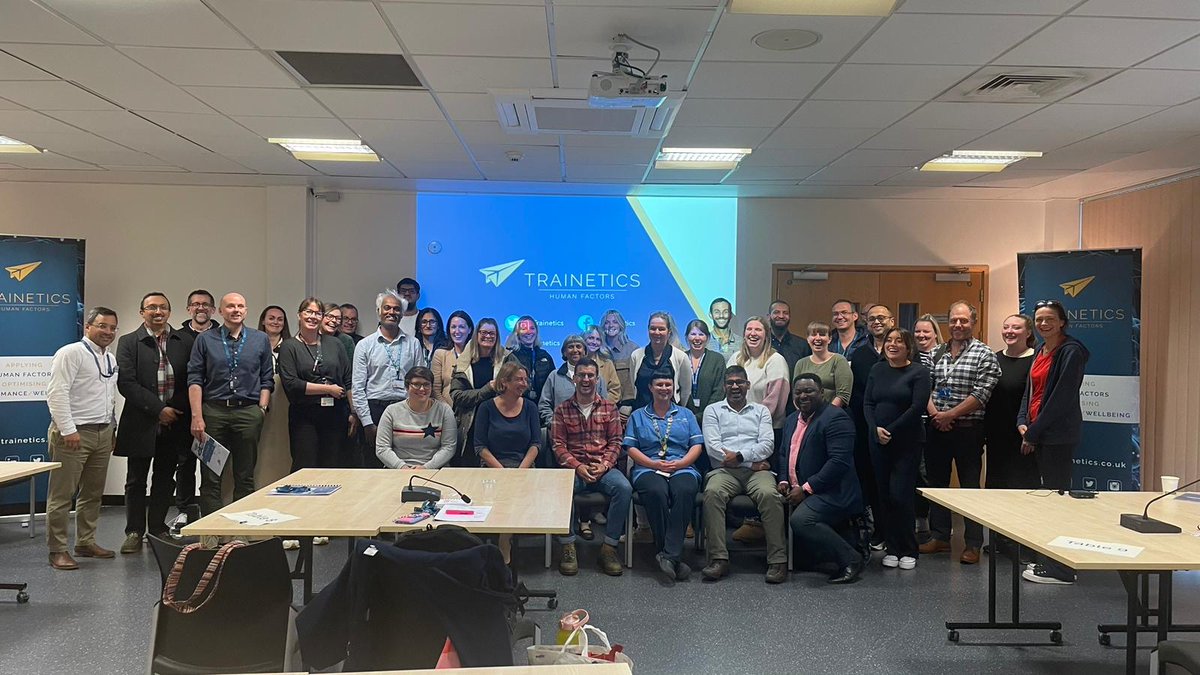 Despite the wind and rain the Trainetics Team have been in Manchester today delivering a very special, bespoke #HumanFactors training day for our friends at the <a href="/RMCHosp/">RMCHosp</a>