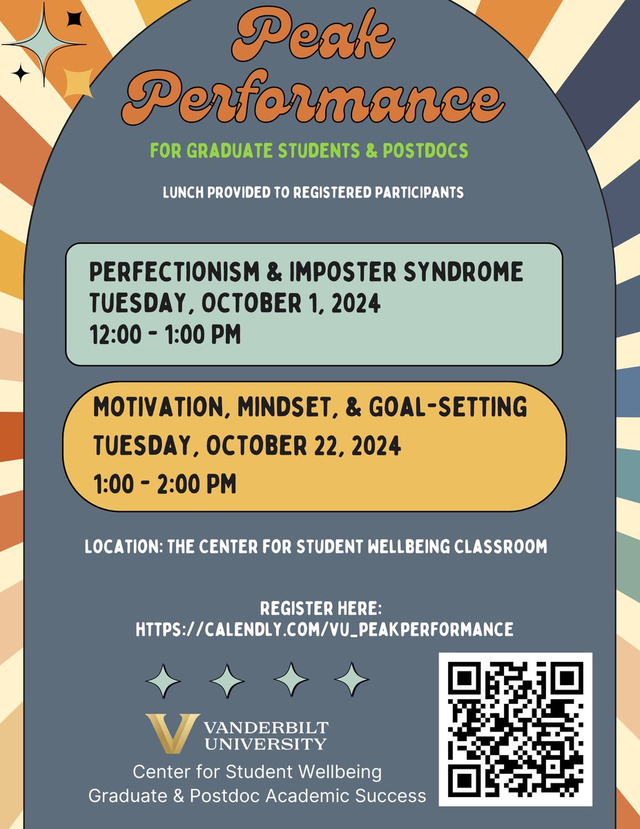 VU Graduate and Postdoc Academic Success Program tweet media