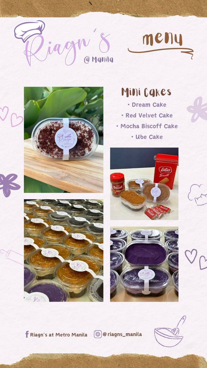 hankeykz's tweet photo. @sesanicheolxx hello po! we just expanded our small business from tagaytay to mnl and maybe some of u guys might want to try our baked goods 🤩 u can dm me here po or our socmedsss. thank u so muchhh 🩷
@/riagns_manila (ig) or Riagn’s at Metro Manila (fb) https://t.co/BxphMYnvGn