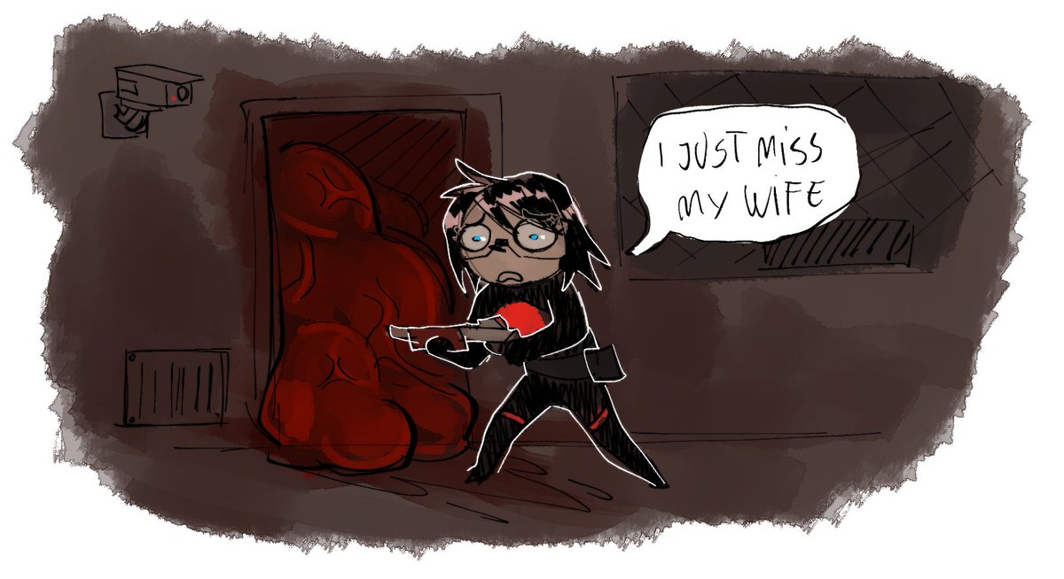 signalis is funny because elster just wants to see her wife again while the horrors just keep saying "nuh uh"