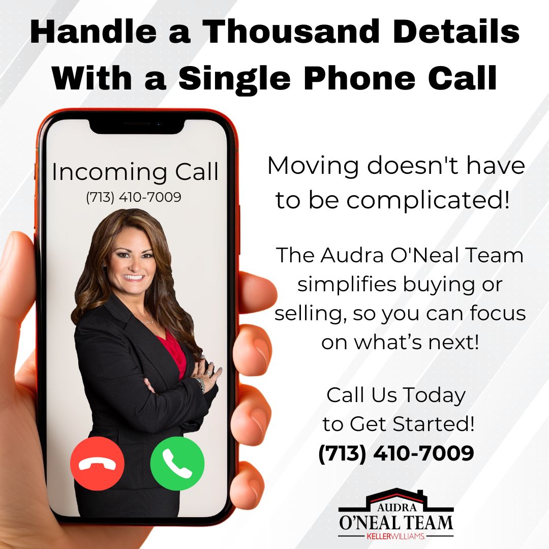 audraoneal's tweet image. Moving Made Simple! We're Here To Guide You Every Step Of The Way. Ready For A Stress-Free Buying Or Selling Experience? Call Me Today At (713) 410-7009 And Let’s Make It Happen!
#RealEstateMadeEasy #StressFreeMove #BuyOrSell #HoustonRealEstate #DreamHome #TopAgent #HomeSweetHome