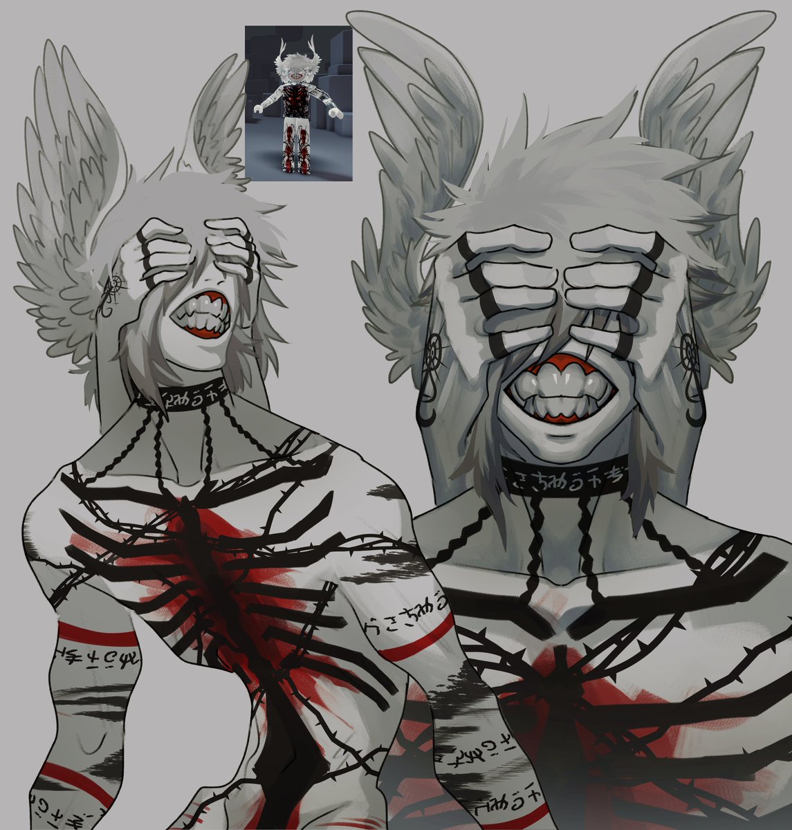 foresttguiide's tweet photo. I drew my Roblox skin https://t.co/b4hng2wl9A