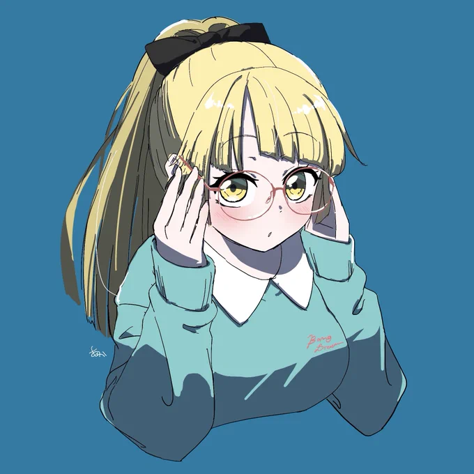 眼鏡こころ #bandriart 