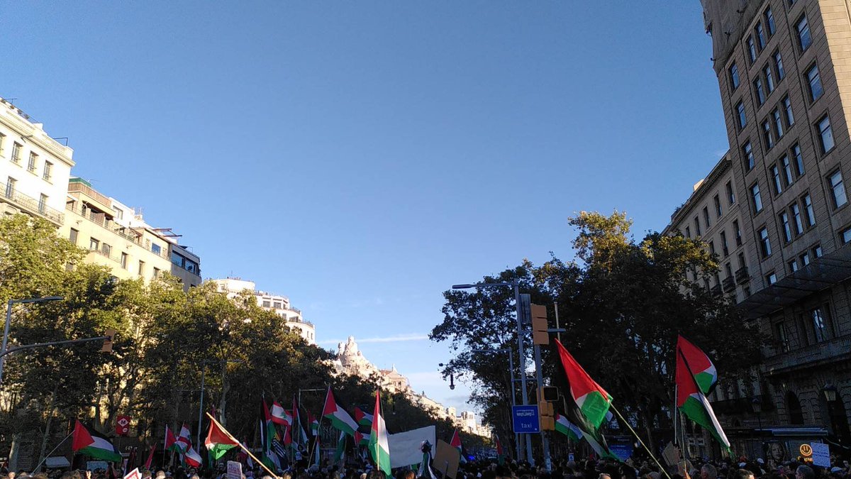 Després del 7/10/2023, la UE ha donat més 126M€ a universitats sionistes que desenvolupen gran part d'engenyeria d'intel·ligència de la indústria armamentística 

#27SHuelgaPorPalestina #VagaPerPalest1na
<a href="/samidounspain/">Samidoun 🇵🇸 Red de Presxs Políticxs Palestinxs</a>  <a href="/proucomplicitat/">ProuComplicitat #AturemElGenocidi</a> <a href="/CGTCatalunya/">CGT Catalunya 🚩🏴</a> <a href="/boicotIcl/">Boicot ICL</a> <a href="/UniAmbPalestina/">Universitats amb Palestina</a>