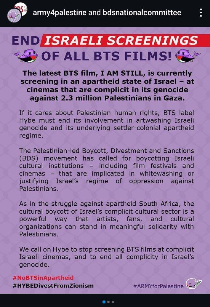 Yoon_gible's tweet photo. Hybe ending straight up in bds page? Wondering if this will make armys wake up🤔
 
#HybeDivestFromZionism
#NoBTSinAparthied https://t.co/L9ux7RMIlK