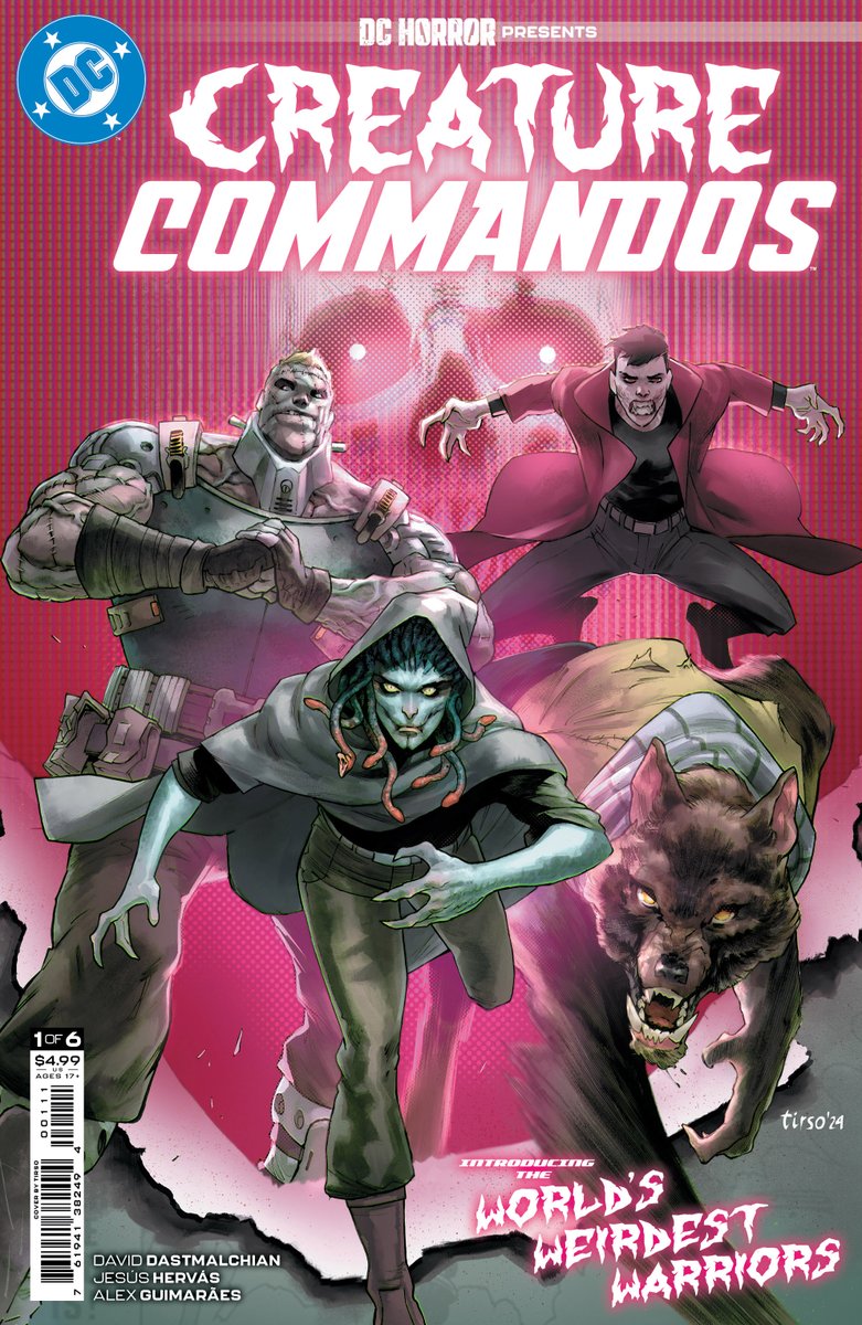 BuzzComics's tweet photo. Preview de DC Horror Presents: Creature Commandos #1 (of 6) par David Dastmalchian, Jesús Hervás et Alex Guimaraes chez @DCOfficial / @TheDCNation #DCComics #DCHorror #CreatureCommandos https://t.co/L5Q8s6gtzx https://t.co/Ir7uBL4v0p