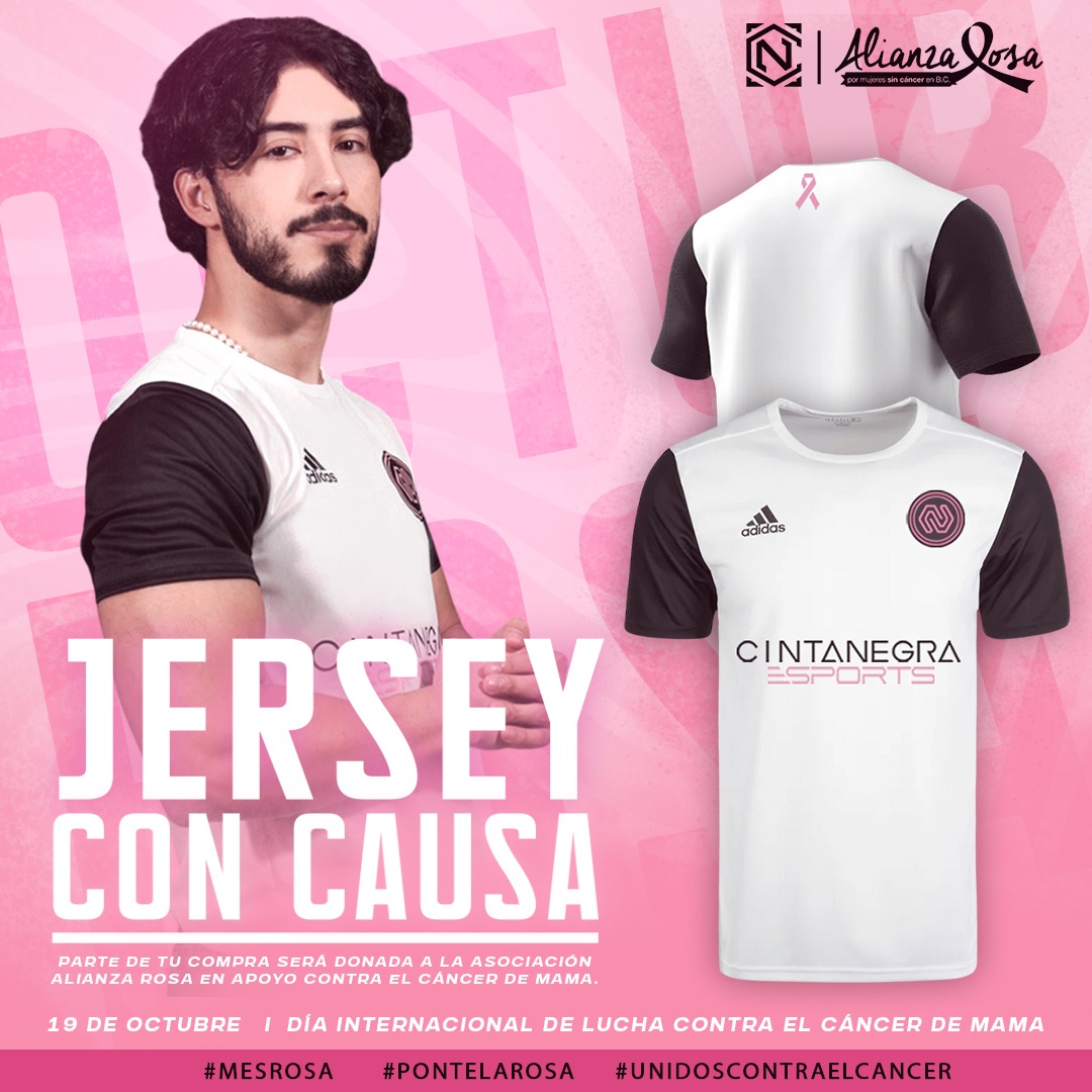 ¡Este octubre, en Cintanegra, presentamos la edición especial Jersey Rosa 🎀, creada especialmente para el Mes de la Lucha contra el Cáncer. 

📢Con la compra de esta jersey única, estarás apoyando a la fundación Alianza Rosa de Baja California, ya que una parte de las ventas