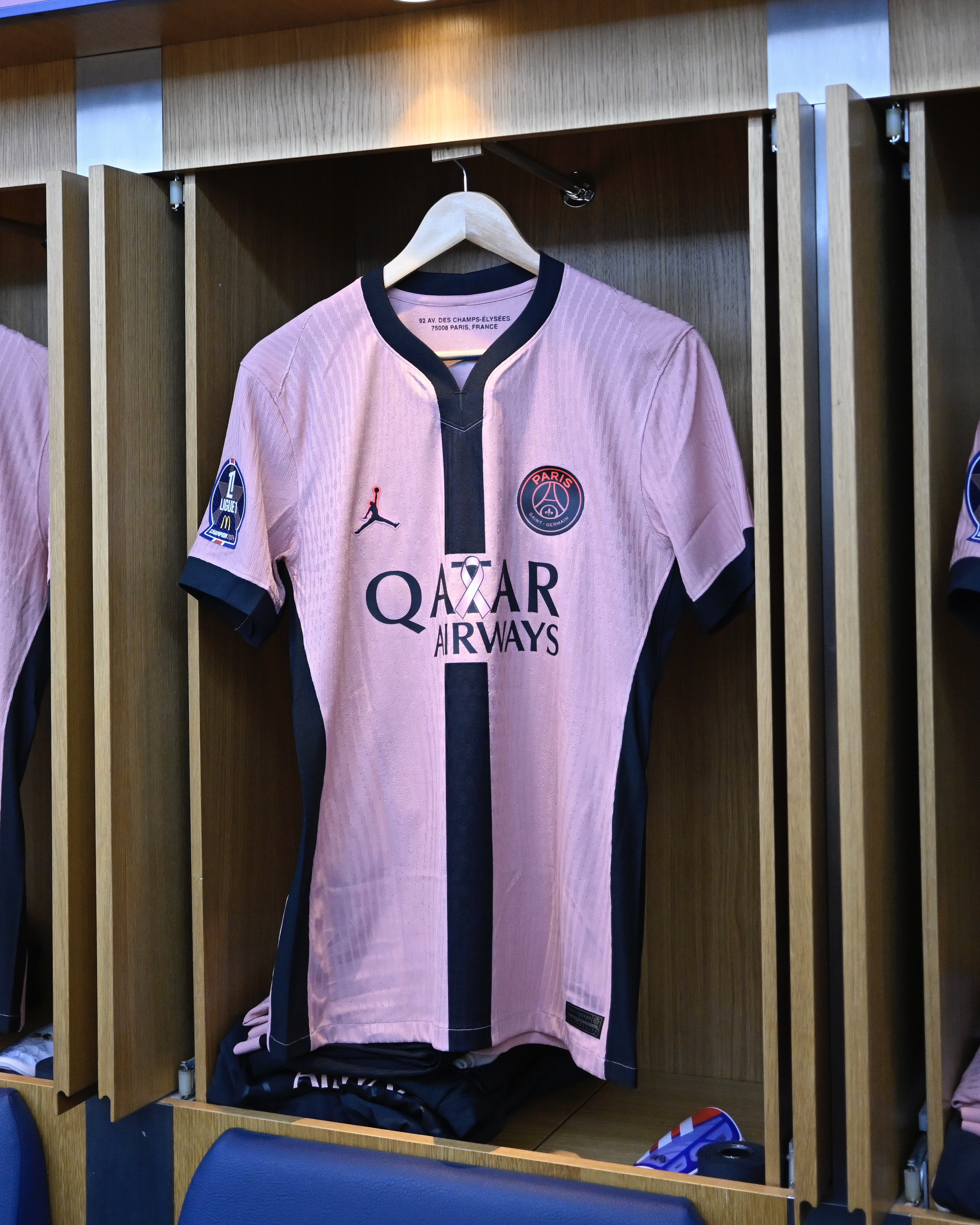 Paris Saint Germain on X As part of the Pink October campaign get the Third kit with the ribbon and continue prevention awareness and fundraising to fight breast cancer. https t 4QjsB1k1sk https t....
