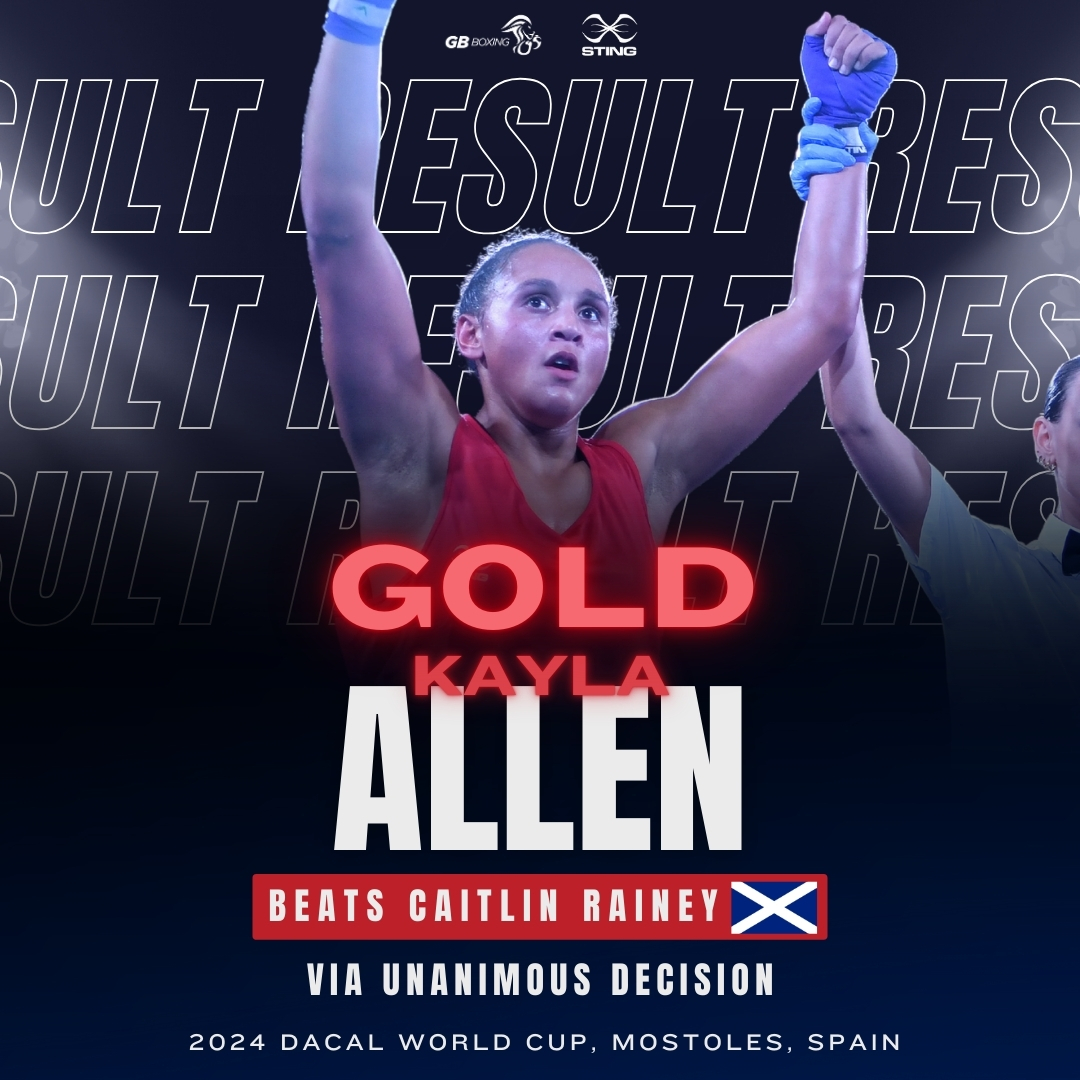 🥇 Kayla will return home with a gold medal from her first tournament as a GB Boxer following another impressive victory at the Dacal World Cup.

Congrats, Kayla! 👏