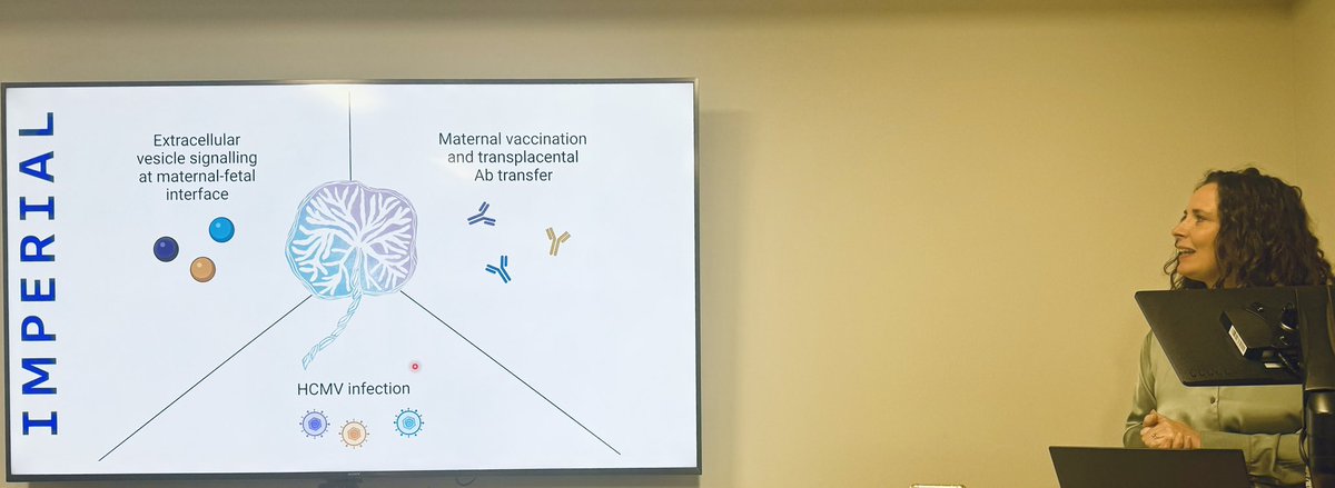 Fascinating science from @drbethholder ! Thanks so much for joining us in the Division of Reproductive Sciences today: we can’t wait for a return visit to hear more about your awesome work on #extracellularvesicles and #placenta !
