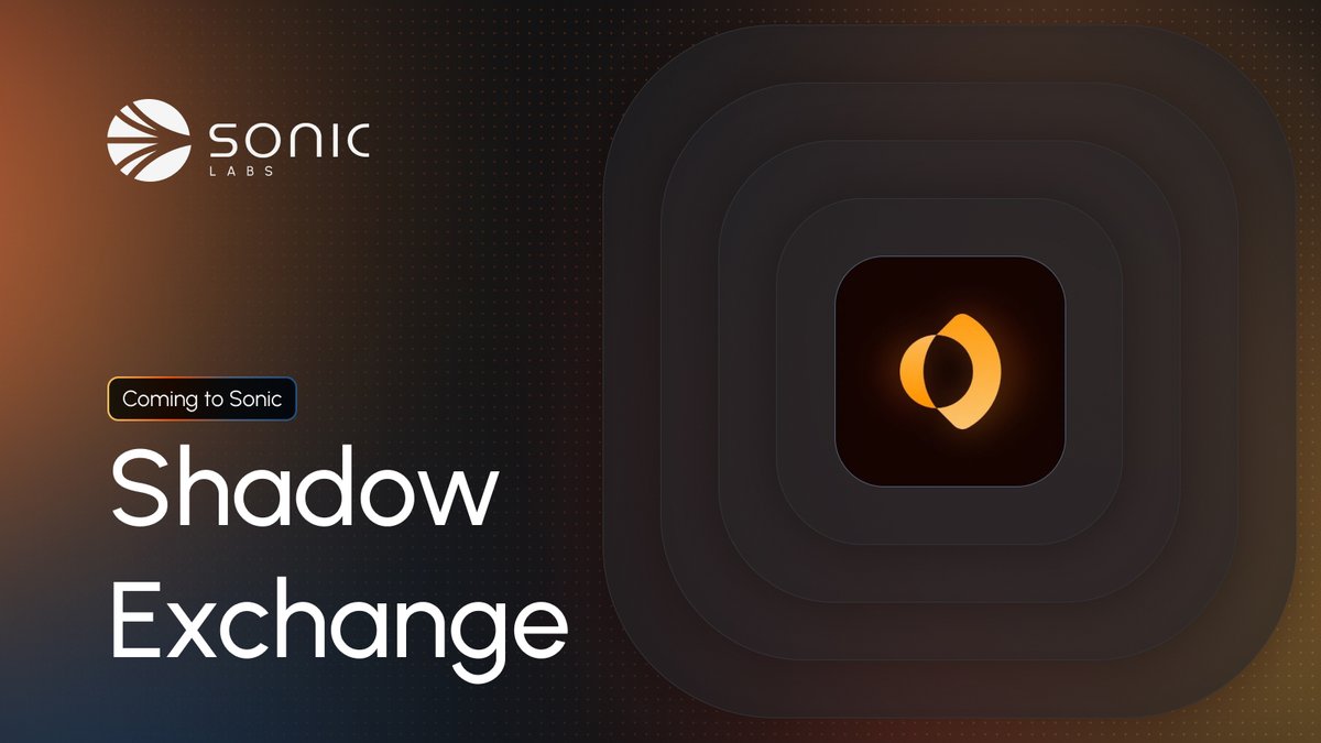 Liquidity on #Sonic is about to take off 🚀 @ShadowDexFi is a new DEX that  offers concentrated liquidity farming, dual-token dynamics, and custom fee  splits. With a unique PVP rebase, Shadow prevents