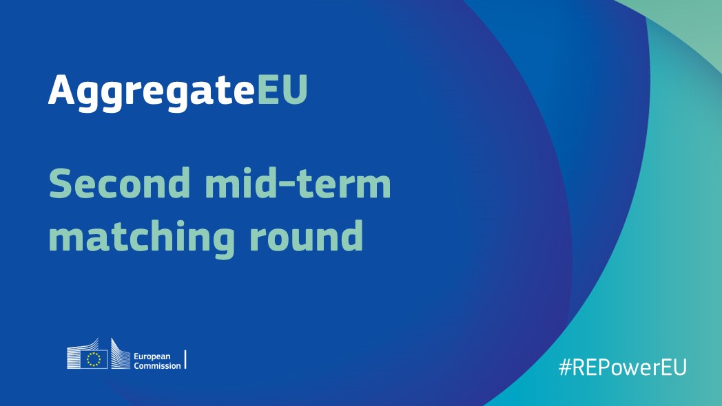 Energy4Europe's tweet photo. Following the success of #AggregateEU 1st mid-term round, the EC 🇪🇺 is launching a 2nd matching round on 21/10. It will reinforce the continued commitment to accelerate Russian #FossilFuels phase-out.
Companies can subscribe until 16/10 👇
https://t.co/gwObiTEyTW #REPowerEU https://t.co/Yobg6R9nGM