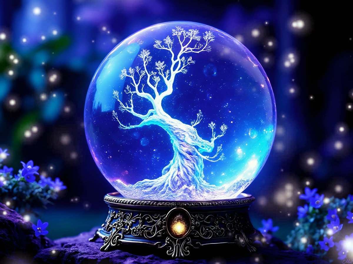 GM GM #NFTCommunity 💜💙

Happy Friyayyyyy 💙💜

Take time to look into your crystal ball, as your vision for yourself is powerful