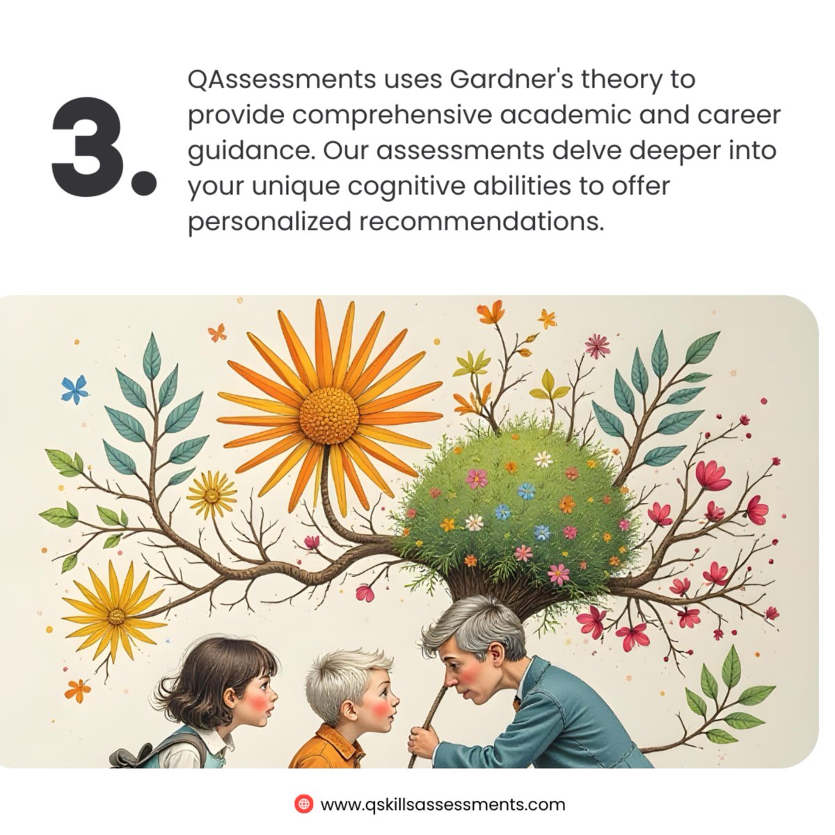 qassessments's tweet photo. Are you aware of the power of multiple intelligences in shaping your learning journey? At QAssessments, we leverage Dr. Howard Gardner's groundbreaking theory to provide tailored academic and career guidance. 
#qassessment #multipleintelligence #holisticlearning https://t.co/ANiCtyKiok